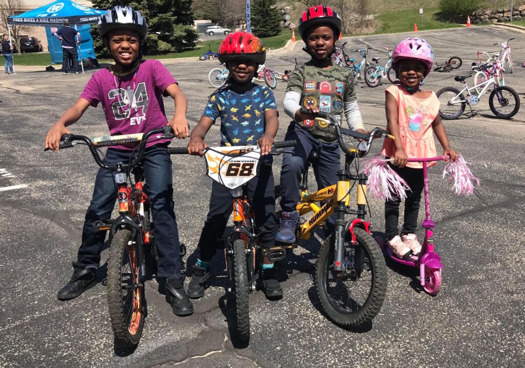 Mendota Elementary kids get bikes