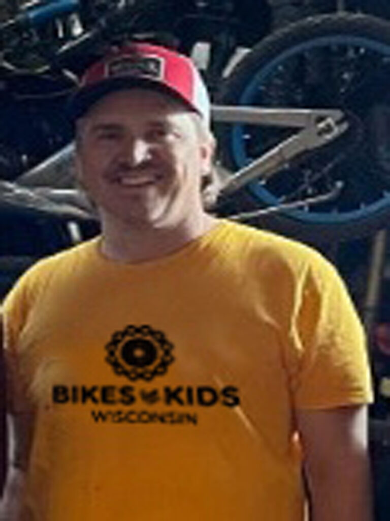 Ryan Harvey bike shop manager