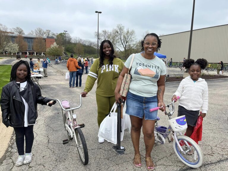 Happy Bike Recipients