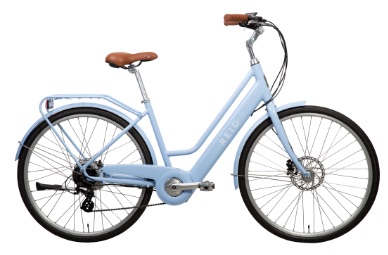 photo of a blue Reid pedal assist e-bike for sale