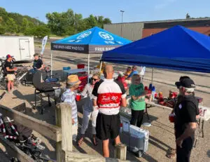 Volunteer appreciation party cookout