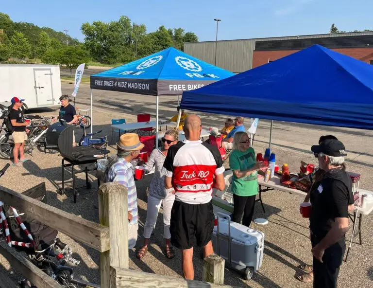 Volunteer appreciation party cookout