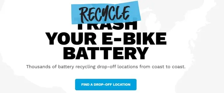 Find an e-bike recycling location near you