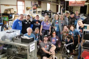 staff and volunteers