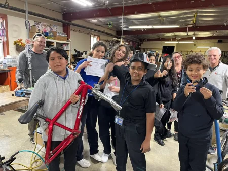 Bike mechanics graduation